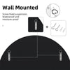 Decorative Wall Mirror Circle Hanging Mirror Apartment Restroom Vanity Mirror UK