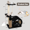 Multi-level Cat Tree Tower Kitty Cat Tree Condo Activity Center Scratching Posts