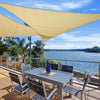 Outdoor Sun Shade Sail Patio Suncreen UV Protected Awning Garden PES Sun Canopy