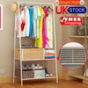 Clothes Rail Rack Garment Dress Shirt Hanging Display Stand Shoes Storage Shelf