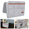 Bed Organizer Storage Caddy Pocket Felt Bedside Phone Book Remote Holder Bag