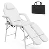 Portable Massage Table Folding Beauty Salon Tatto Therapy Couch Bed White