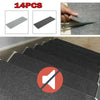14PCS Carpet Stair Treads Mats Floor Mat Protection Cover Step Staircase Pad UK