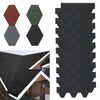 Self Adhesive Roof Felt Tiles Mosaic Asphalt Shingles Set Shed Roofing 18pcs