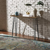 Elegant Console Table Wooden Entryway Side Table Hallway Furniture Industrial