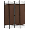 4 Panels Folding Room Divider Lightweight Wall Partition 182CM Privacy Screen