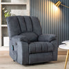 ELECTRIC POWER LIFT RECLINER CHAIR FABRIC SOFA WITH MASSAGE HEAT ARMCHAIR QC