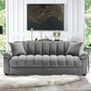 Chesterfield Sofa Bed 3 Seater Click-Clack Double Sleeper With Cushion & Storage