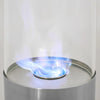 Stainless Steel Round Bio Ethanol Fireplace Fire Pit Alcohol Burner Patio Heater