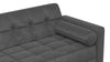 Velvet Sofa Bed 3 Seater Wooden Legs With Built in Storage Sofabed