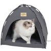 Puppy Dog Cat Kennel Bed Cushion SoftMattress Cave Tent House Pet Cat Igloo Cage