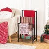 Freestanding Towel Rack Metal Blanket Rack Blanket Ladder Holder 43 x 28 x 81 cm