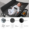 Adjustable Height Baby Changing Table Infant Diaper Changing Station with Wheels