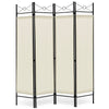 4 Panels Folding Room Divider Lightweight Wall Partition 182CM Privacy Screen