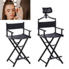 Folding Makeup Artist Directors Chair Portable Professional Photography Chair