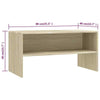 TV Cabinet Chipboard TV Media Stand Hifi Unit Sideboard Multi Colours