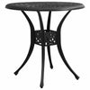 3 Piece Bistro Set Cast Aluminium Black E3H4