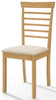 Small Solid Wooden Drop Leaf Dining Table and 4 Chairs Set in Oak Finish Kitchen