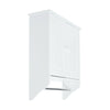 Bathroom Wall Mounted Cabinet Double Door Storage Cupboard with Adjustable Shelf