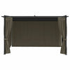 Gazebo 4x3 m Taupe Q5O0