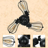 Vintage Ceiling Lights Adjustable Socket Industrial Chandeliers Metal Wire Cage