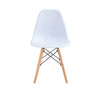 White Dining Table and 2 4 6 Chairs Set Wood Legs Kitchen Home Retro Room Chair