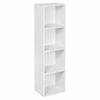 New Cube 2 3 4 Tier Wooden Bookcase Bookshelf Storage Shelf Unit Display Stand