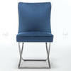 Vanquish Premium Button Back Velvet Dining Chair Brampton Cross Legs Chrome 2023