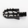 2X Motorcycle Surron Upgraded Footpegs Larger Sur Ron Light Bee Black Foot Pegs