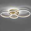 Modern Lamp 3/5 Ring LED Ceiling Light Chandelier Lights Living Room Dining Room