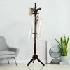 Premium Beech Wood Coat Rack Stand Tree Adjustable Coat Stand For Adults & Kids