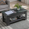 Coffee Table With Storage Lift Top Up Drawer Shelf Wooden Living Room Furniture