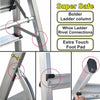 Folding 2 3 4 Step Ladder Safety Non Slip Mat Tread Foldable Kitchen Home DIY