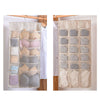30 Pockets Mesh Hanging Bag Socks Bra Underwear Storage Wardrobe Organiser Tidy