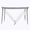 Foldable 2 Bow Sunshade Top Boat Canopy Cover Aluminum Alloy Pole Oxford Cloth