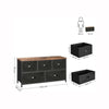 Industrial Dresser Storage Unit Sideboard Lowboard Cabinet Fabric Drawers Chest