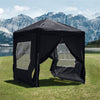 2X2m 3X3m Pop-up Gazebo Marquee Canopy Outdoor Garden Tent Pergolas Sun Shade
