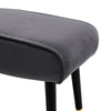 Vintage Velvet Pouffe Stool Footstool Living Room Foot Rest Stool Vanity Chair