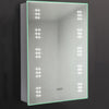 Bathroom LED Mirror Cabinet with Shaver Socket Bluetooth Music Sensor 2 Doors