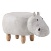 Upholstered Animal Shaped Ottoman Ride-on Footrest Stool Rest Seat TOY Kids New