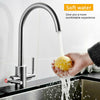 Kitchen Sink Mixer Taps Spray Chrome Brass Faucet Twin Single Lever Swivel Taps