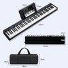 88 Keys Foldable Electronic Piano Full-size Full-size Semi Weighted Keyboard