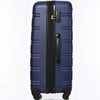 28" Large Suitcase Hard Shell Travel Trolley Hand Luggage ABS Lightweight Blue