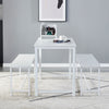 Rectangle Dining Tables for 2-4 Small Space, Wooden Kitchen Table Home/Office