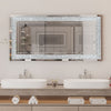 1.2M Oversized Luxury Decorative Wall Mirror Crushed Diamond Full Length Mirror