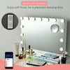 Hollywood LED Vanity Makeup Mirror Lights Kit 15 Dimmable Bulbs Dressing Table