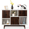 Wooden Storage Cabinet Modern Buffet Sideboard Cupboard Home TV Console Center