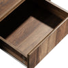 Modern Wooden Coffee Table With Storage Drawer Shelf Living Room Furniture QH