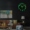 12'' Luminous Wall Clock Glow In The Dark Silent Indoor Kitchen Hanging Clocks