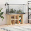 Aquarium Stand Fish Tank Cabinet Stand Grey Sonoma Engineered Wood